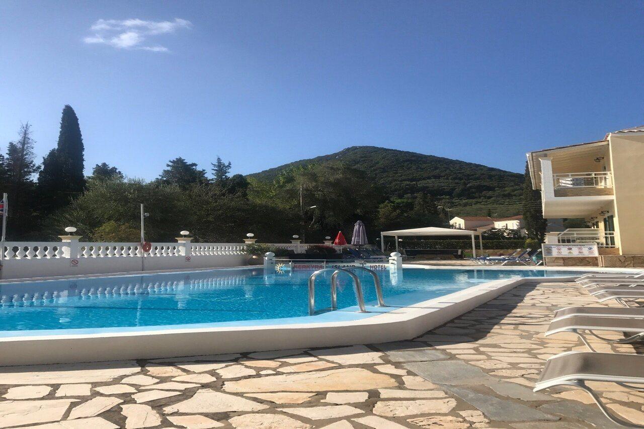 Kerkyra Beach Hotel & Apartments Benitses  Eksteriør bilde